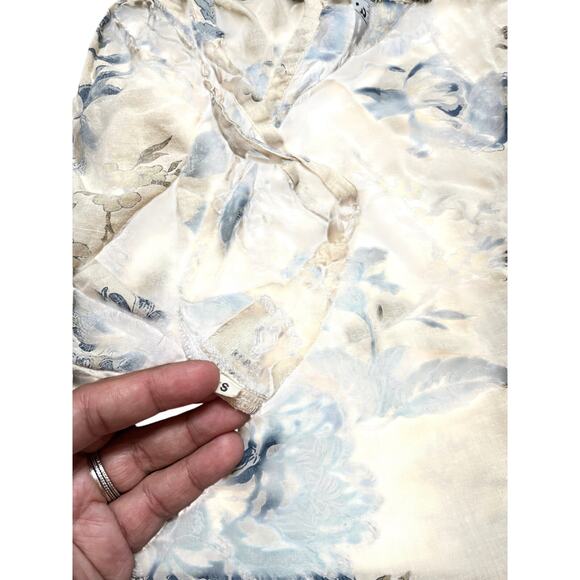 Bsbee Cotton Floral Pajama Set Toile Cottagecore Costal Womans S/M - Picture 5 of 10